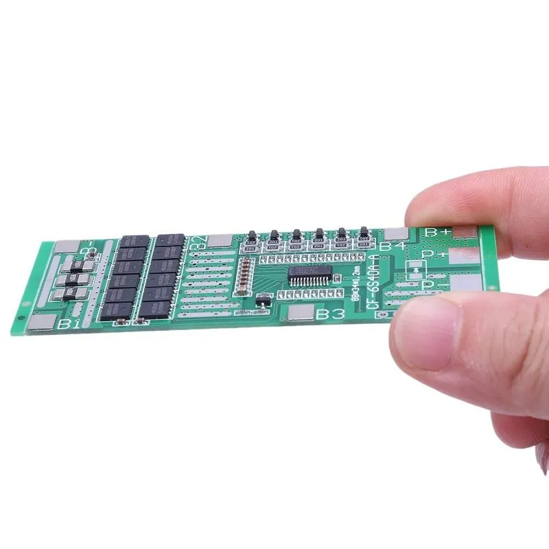 24v 6S 40A 18650 Lithium Battery Protection Board