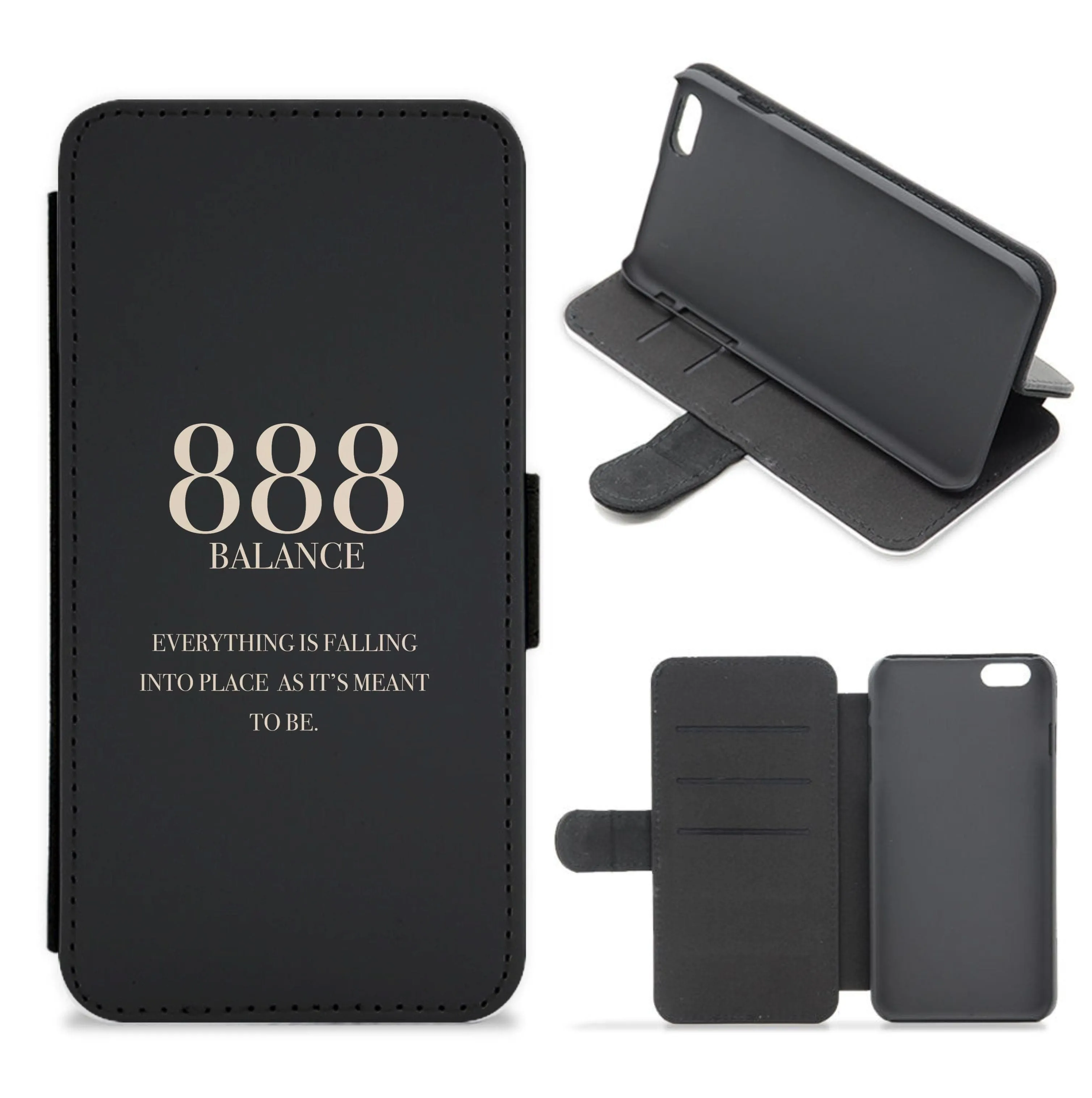 888 - Angel Numbers Flip / Wallet Phone Case