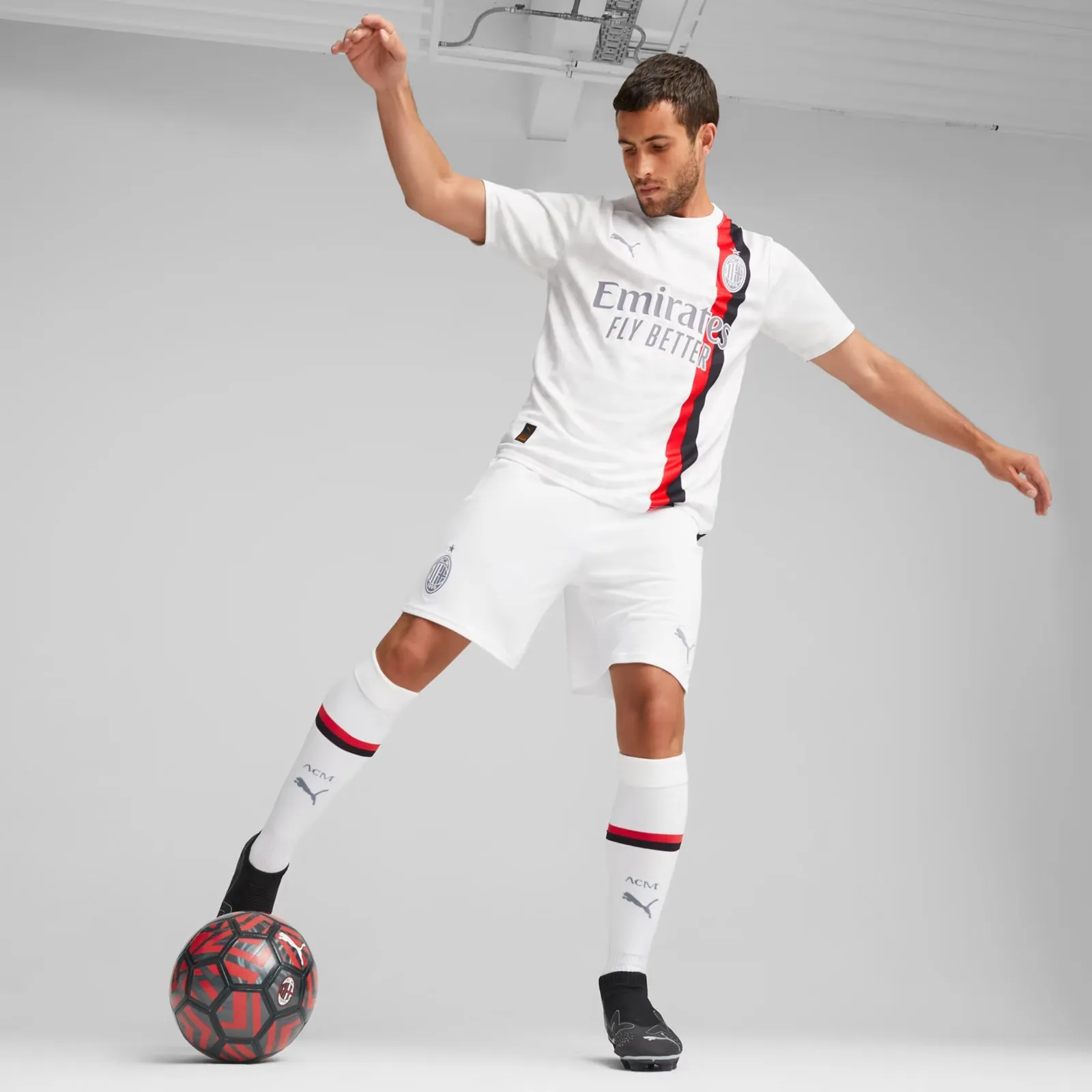 AC Milan 2023/24 Men's Away Jersey Football Soccer by Puma