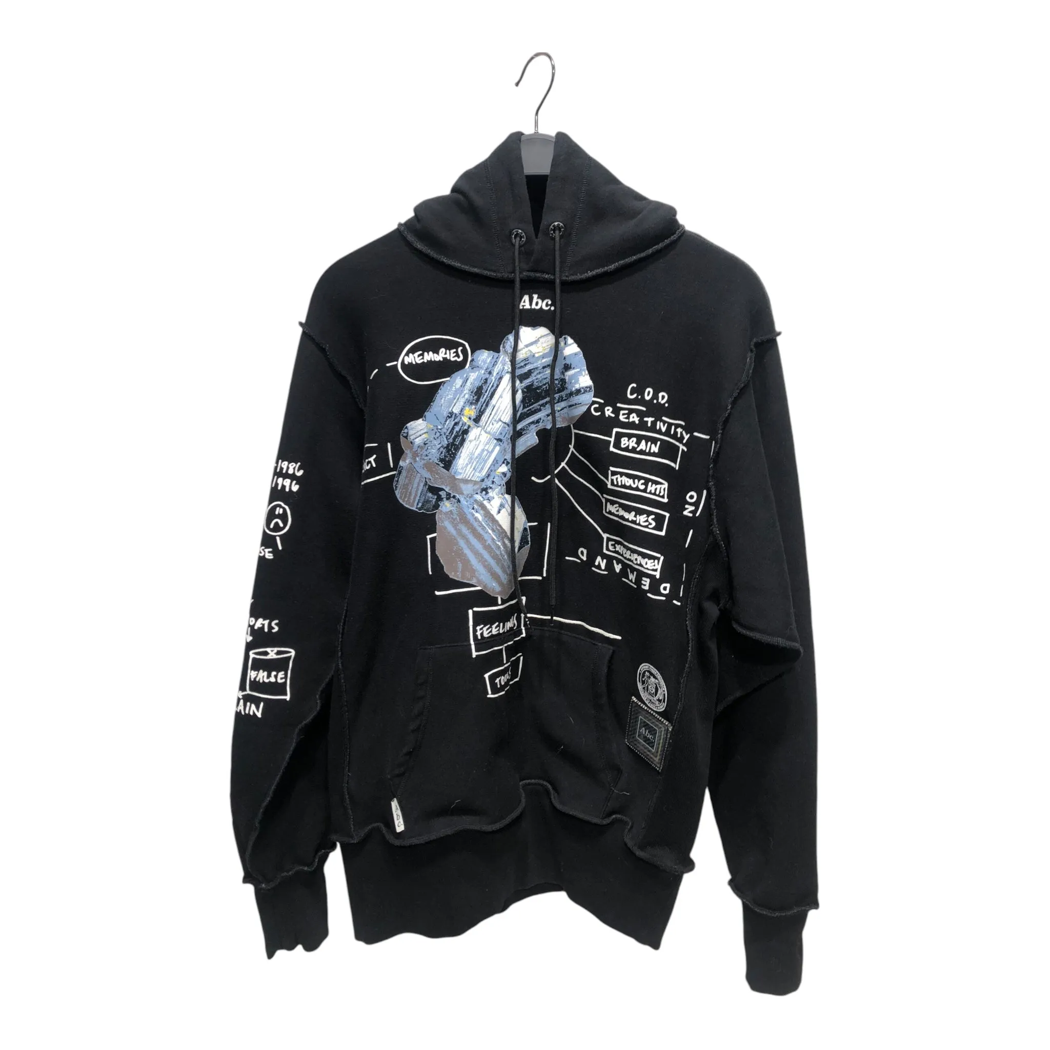 Advisory Board Crystals/Hoodie/M/Graphic/Cotton/BLK/