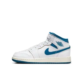 Air Jordan 1 Mid SE "Industrial Blue" Grade School - Kids