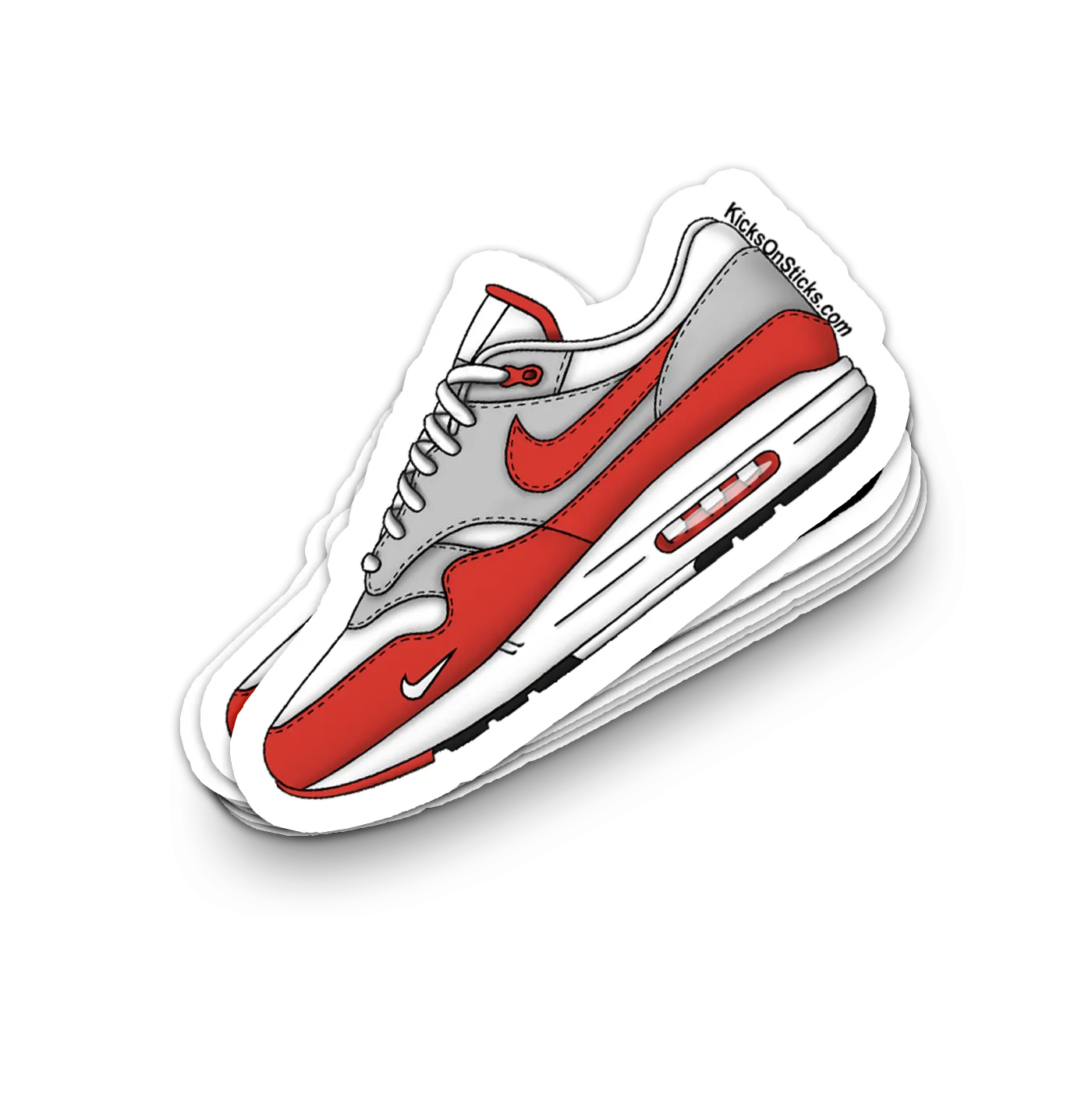 Air Max 1 "Martian Sunrise" Sneaker Sticker