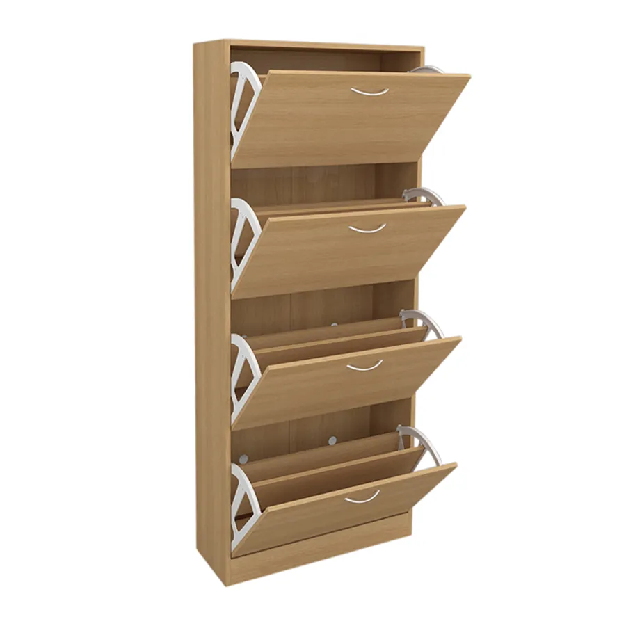 Alice 4 Door Shoe Cabinet