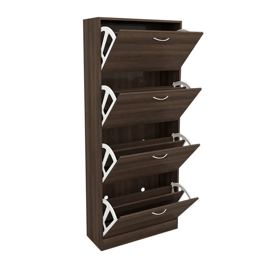 Alice 4 Door Shoe Cabinet