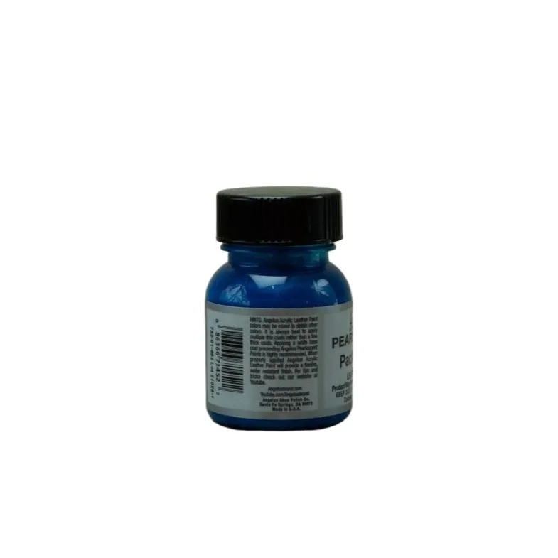 Angelus Pearlescent Pacific Blue Leather Sneaker Paint 1oz