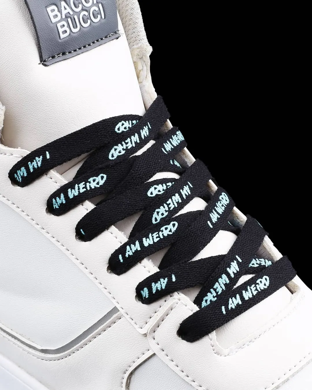 Bacca Bucci "I AM WEIRD" Sneaker Laces