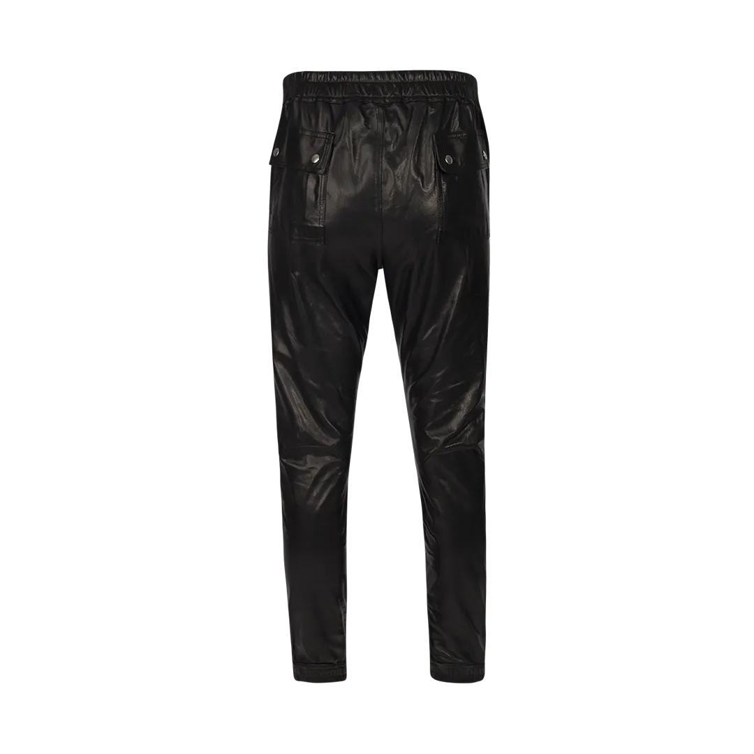 Bela Leather Joggers