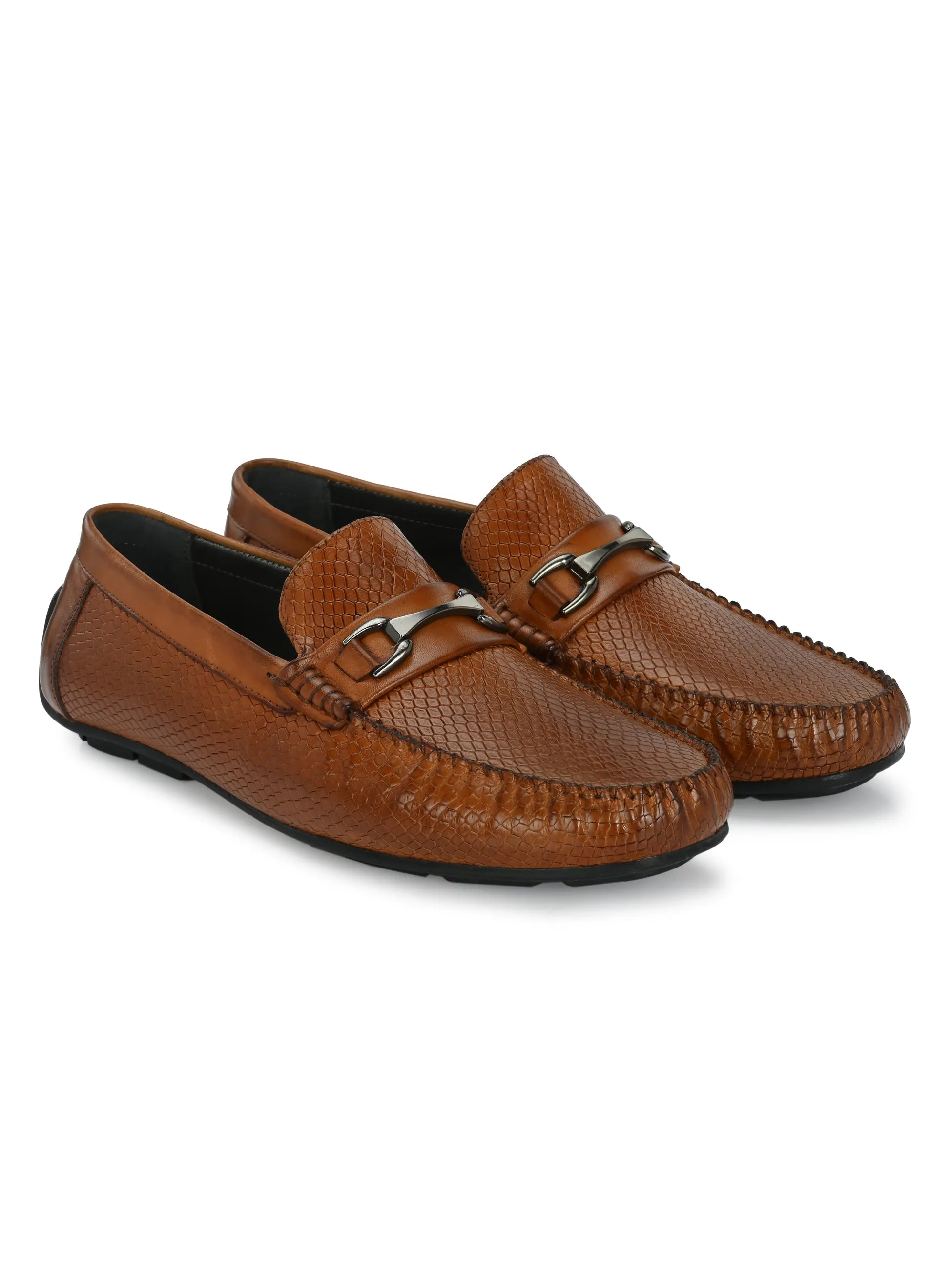 Berman Tan Driving Loafers