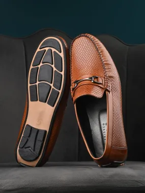 Berman Tan Driving Loafers