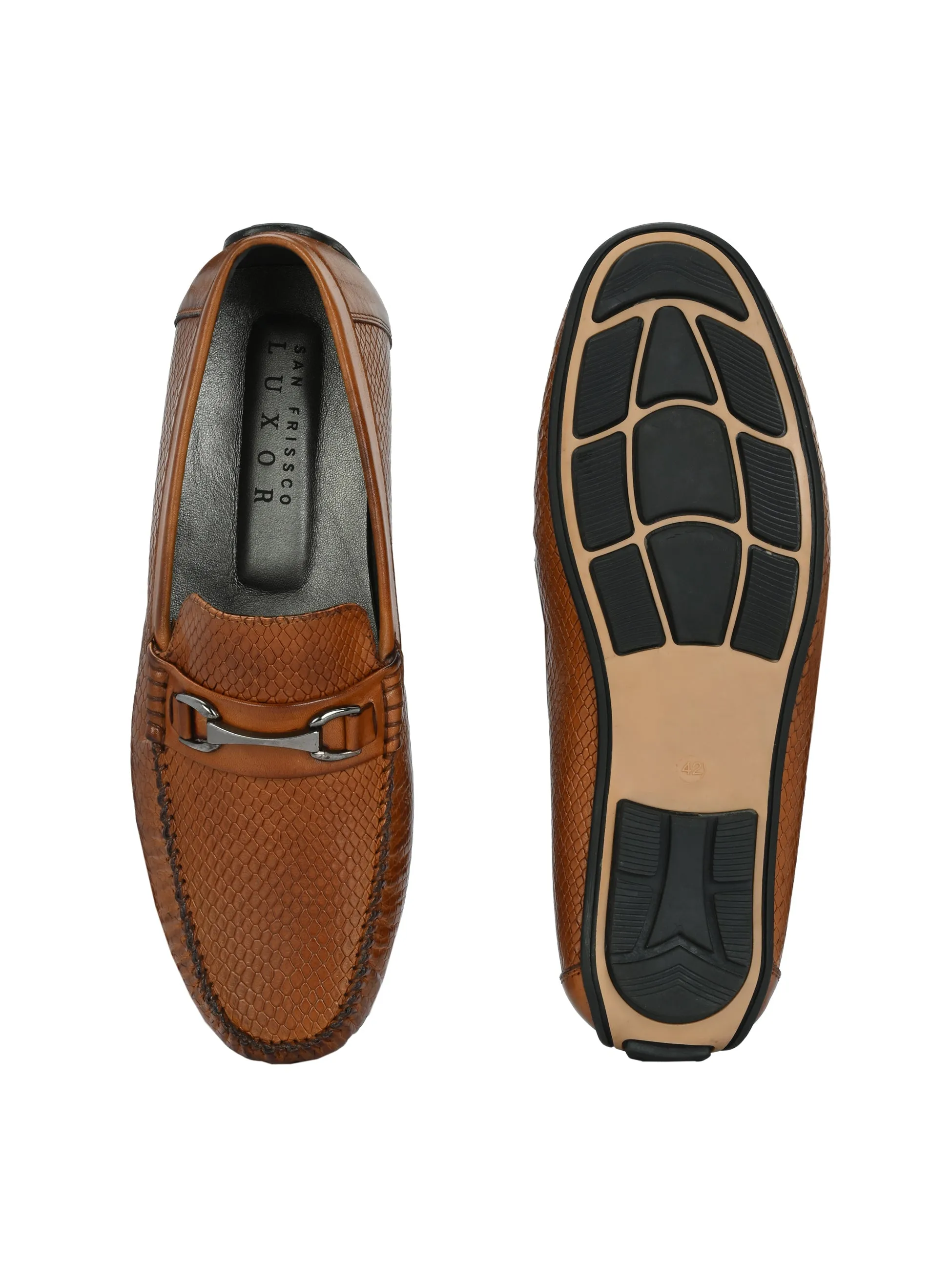 Berman Tan Driving Loafers