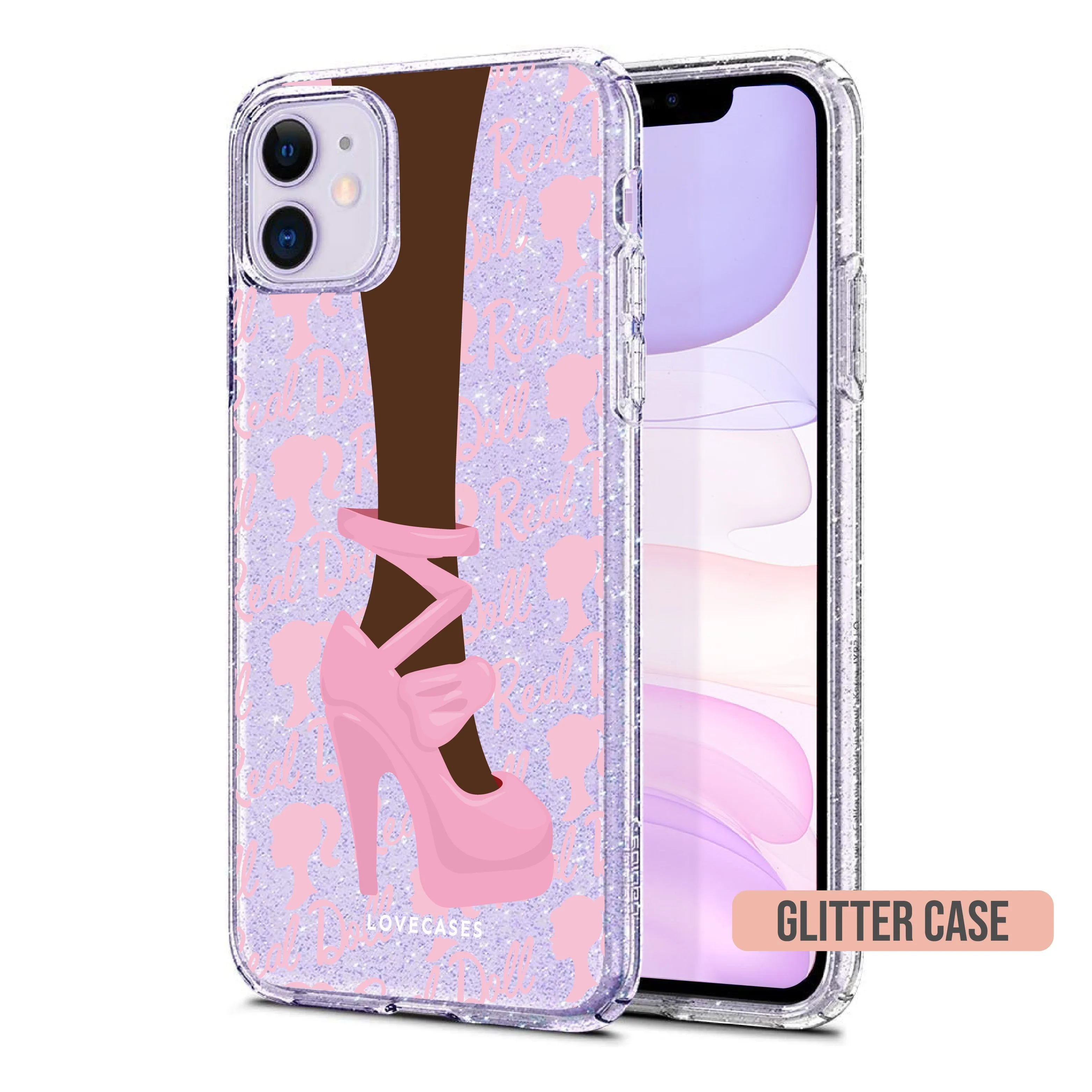 Black Doll Shoe Phone Case