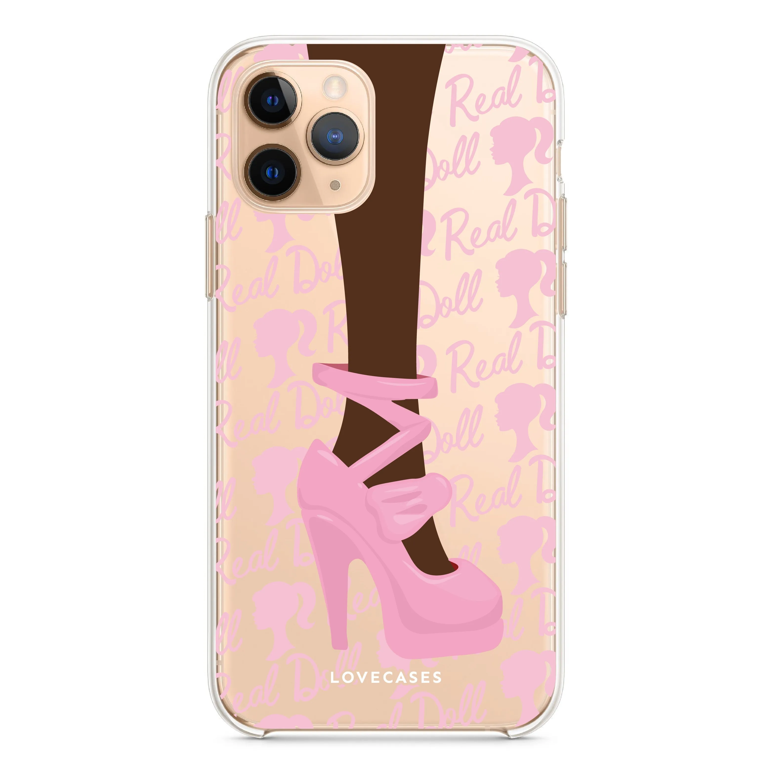 Black Doll Shoe Phone Case