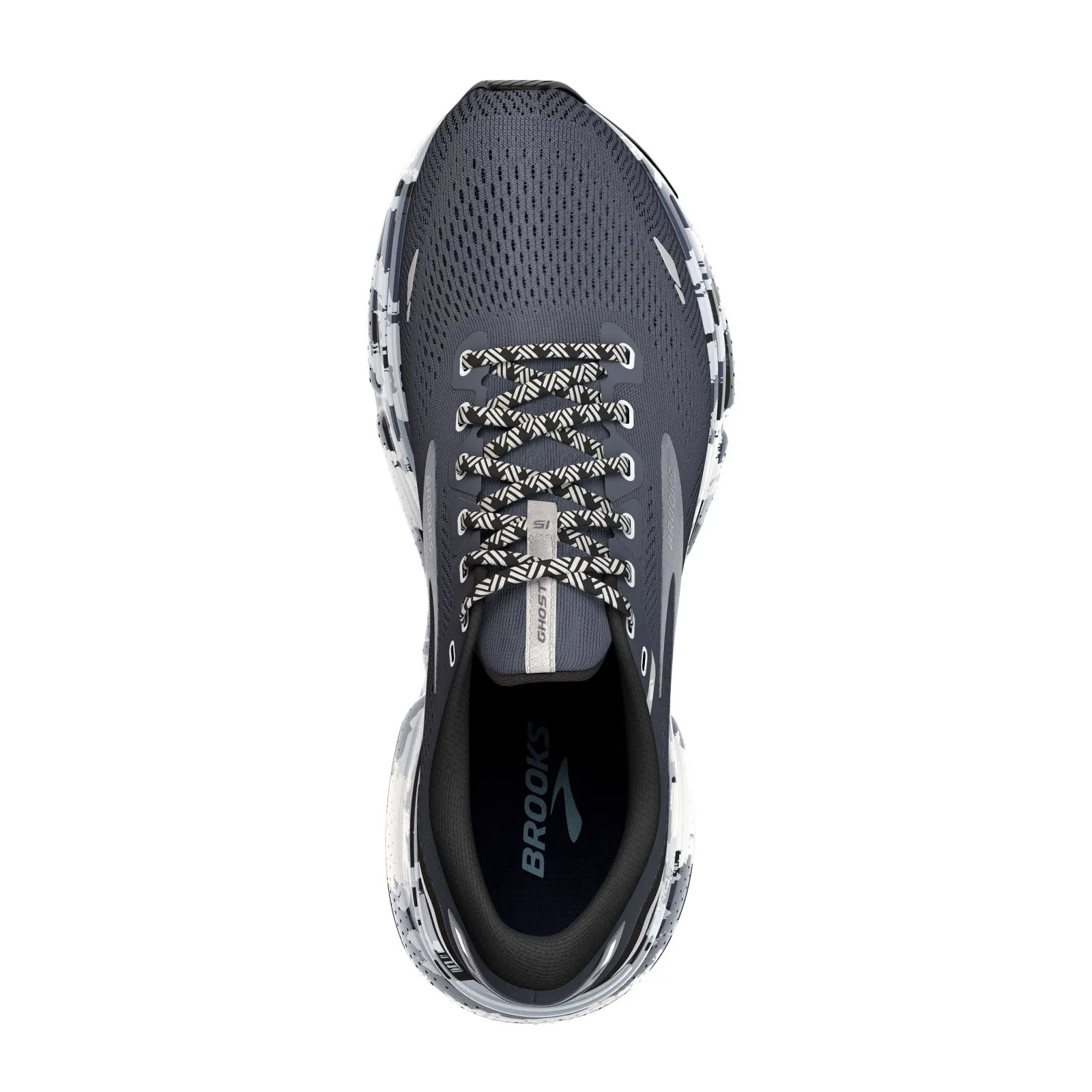 Brooks Ghost 15 Running Shoe (Men) - Ebony/Black/Oyster