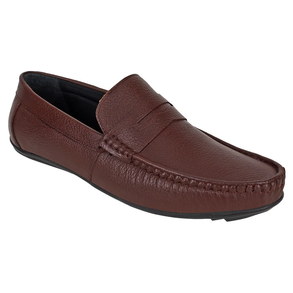 Brown Leather Loafers for Men - Used