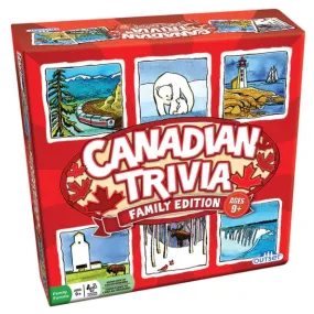 Canadian Trivia: Family Edition Board Game