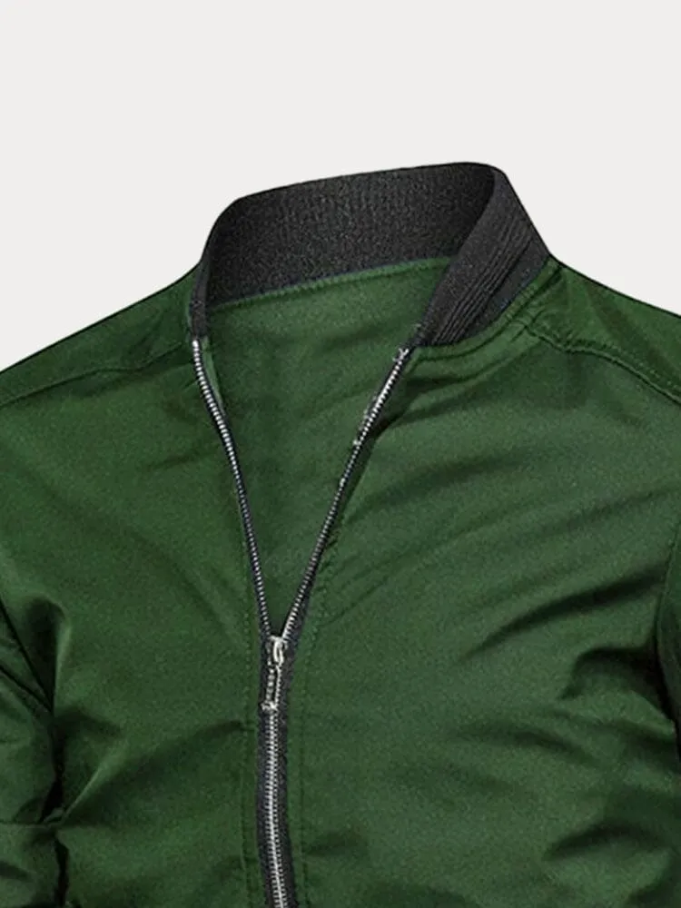 Casual Lightweight Stand Collar Jacket