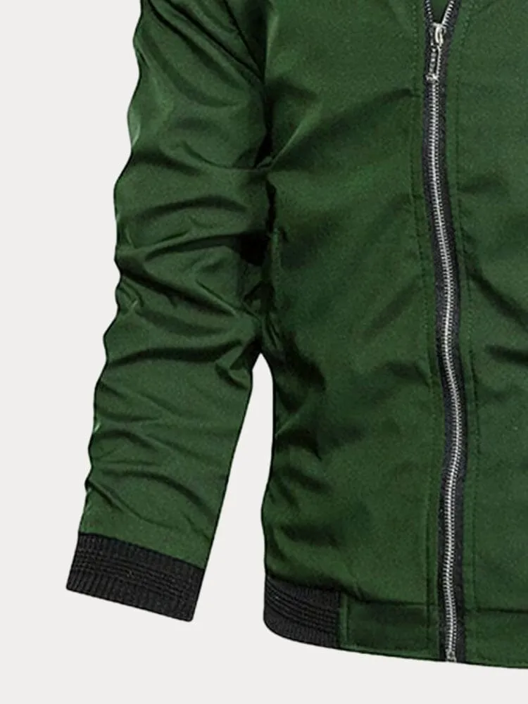 Casual Lightweight Stand Collar Jacket