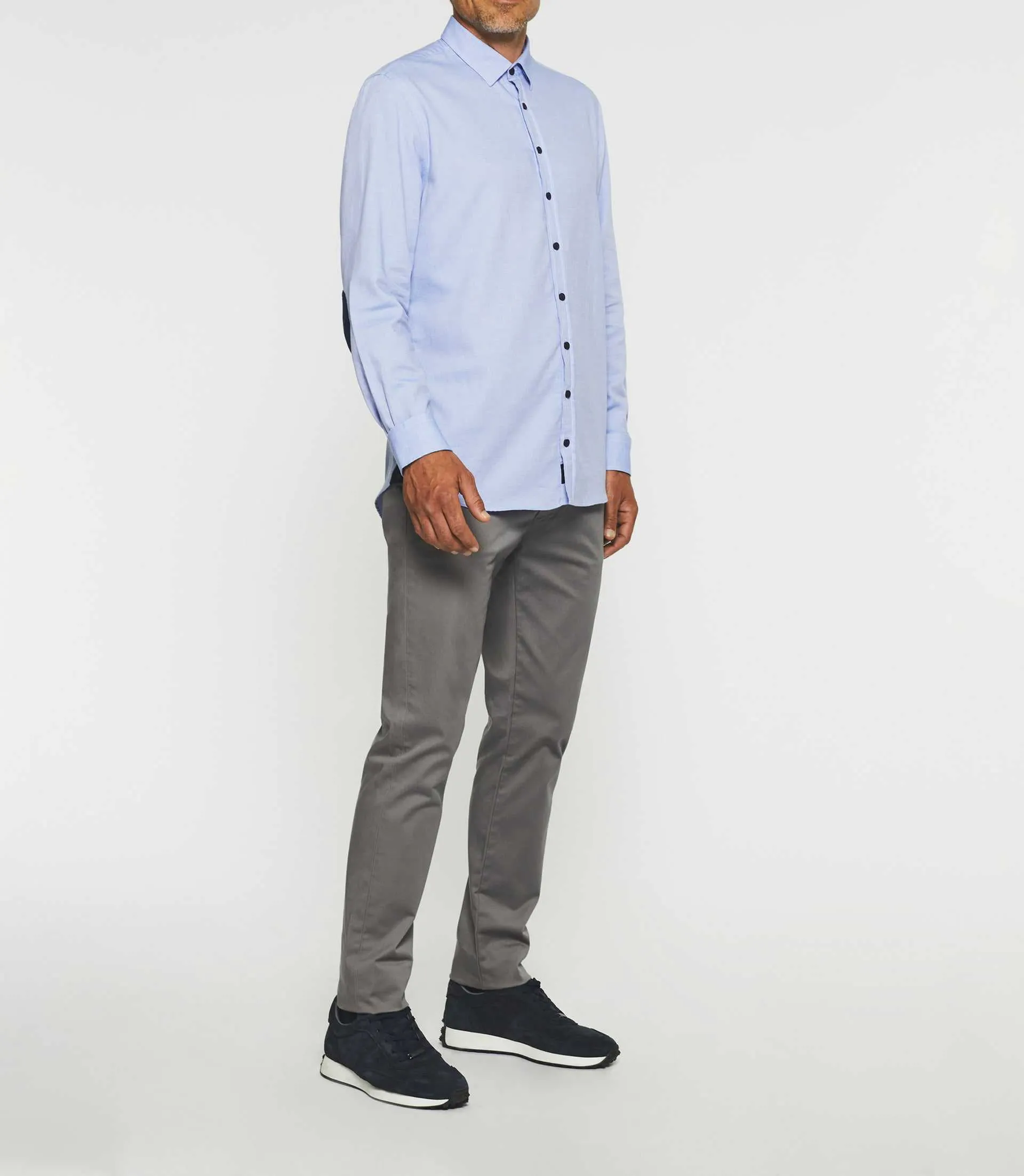 Chemise casual bleu ciel JIMY