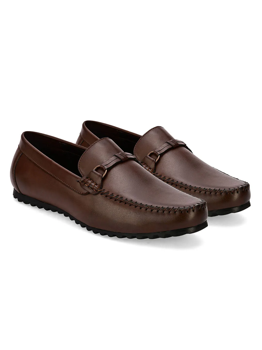 Code Brown Driving Loafers