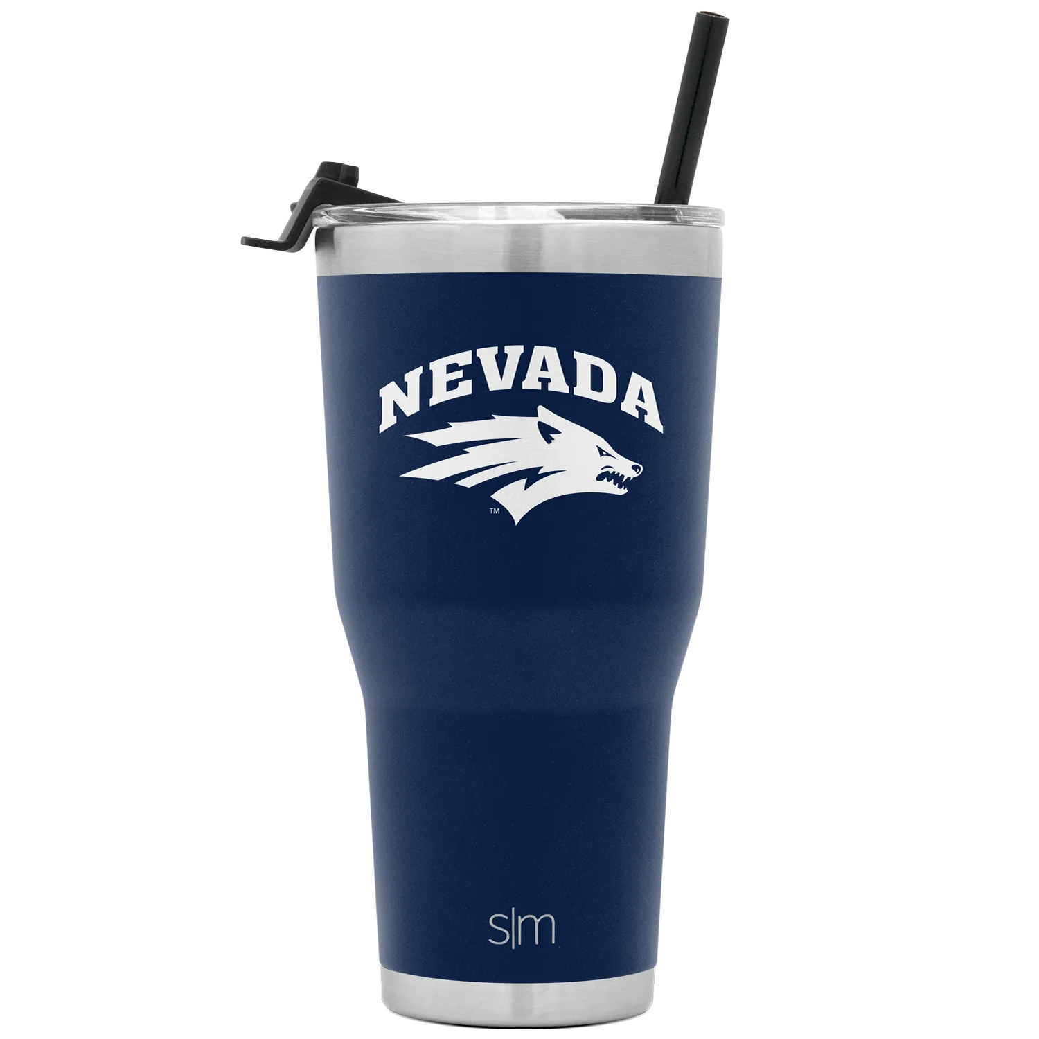 Collegiate Cruiser Tumbler with Flip Lid and Straw