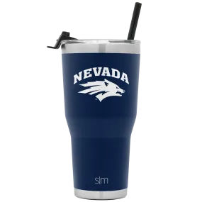 Collegiate Cruiser Tumbler with Flip Lid and Straw