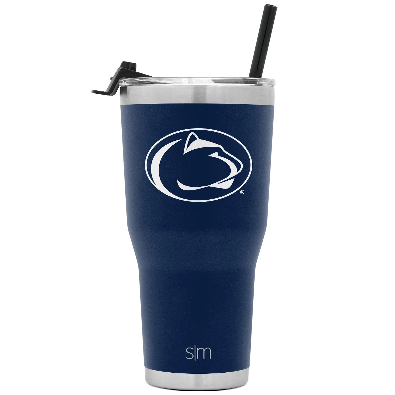 Collegiate Cruiser Tumbler with Flip Lid and Straw