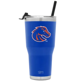 Collegiate Cruiser Tumbler with Flip Lid and Straw