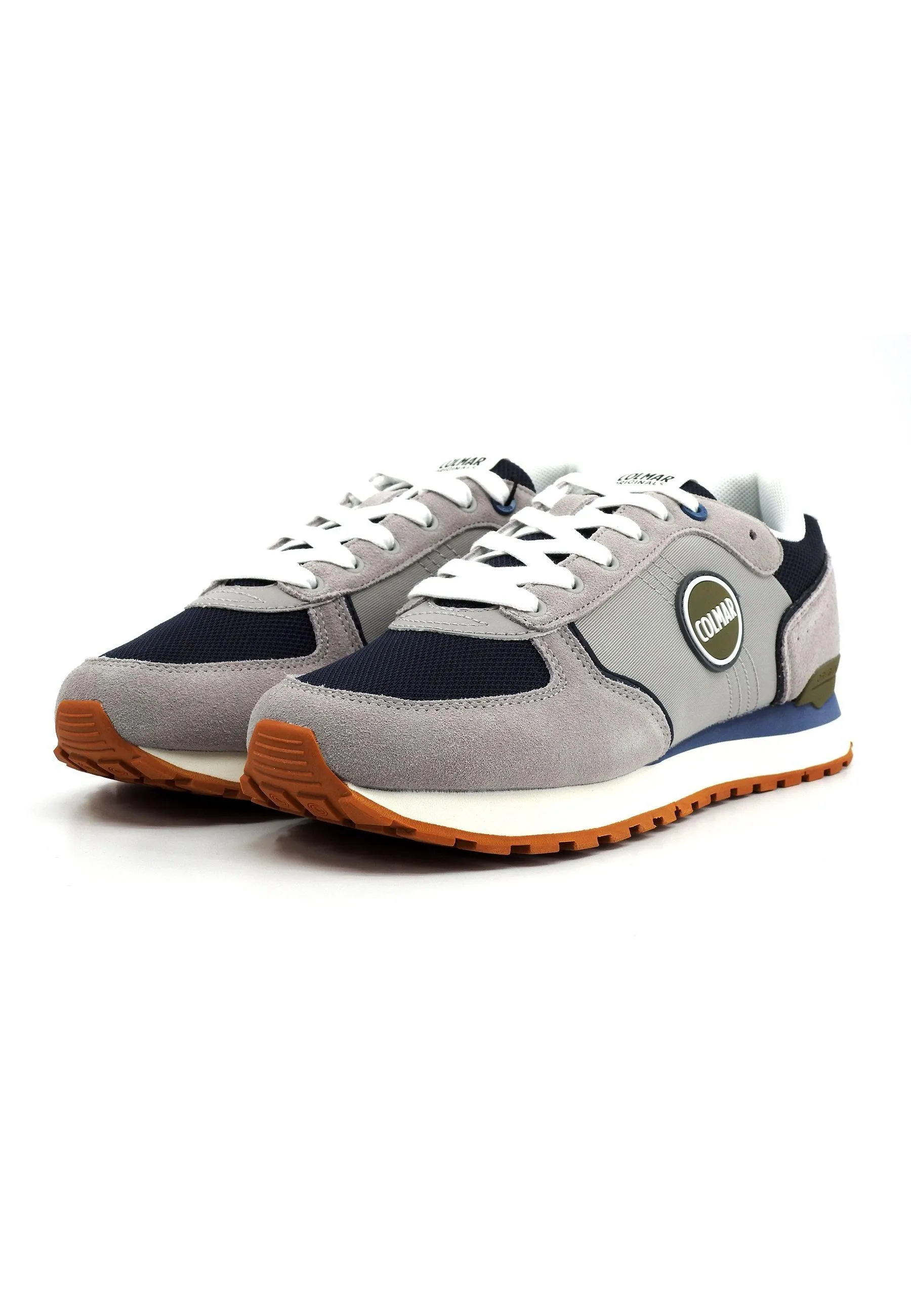 COLMAR Sneaker Uomo Grey Green Navy TRAVIS BLOCK