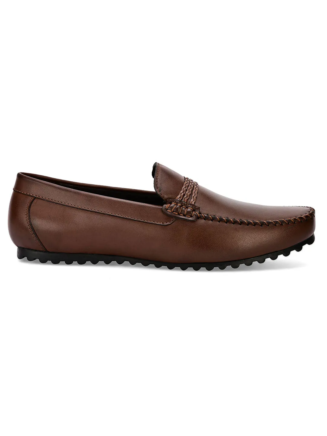 Corbet Brown Driving Loafers