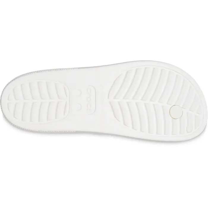 Crocs Classic PLATFORM Flip White Womens Jandal