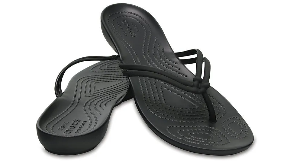 Crocs Isabella Flip Black