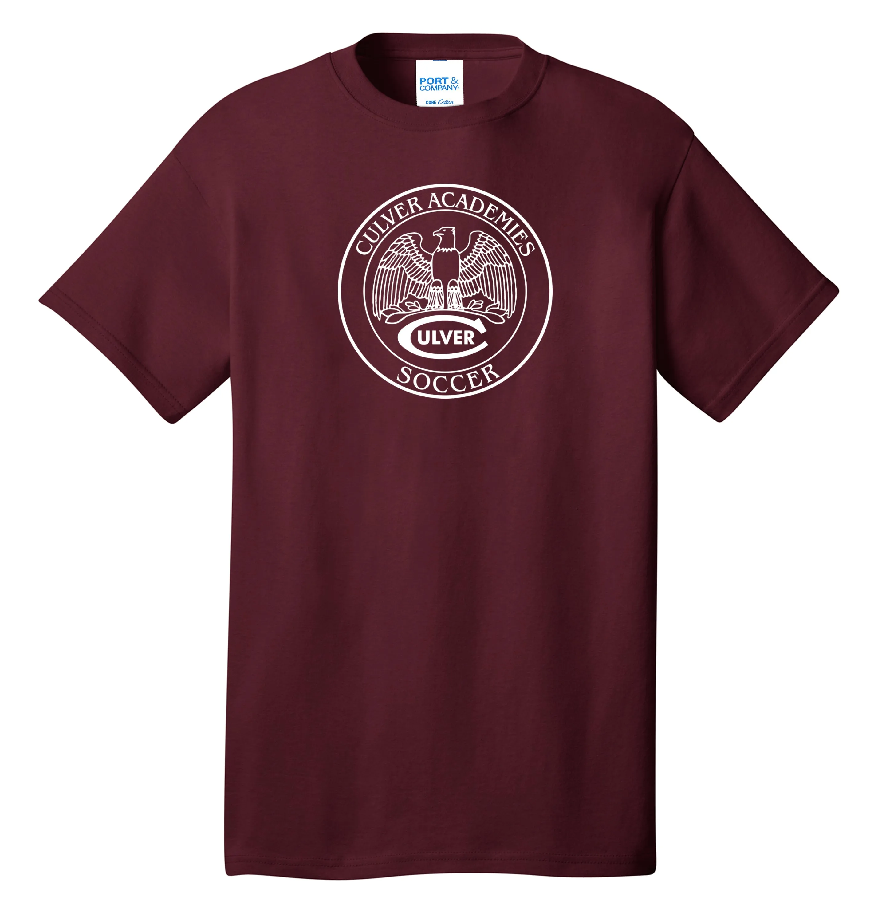 Culver Athletics Tees - Soccer - Maroon