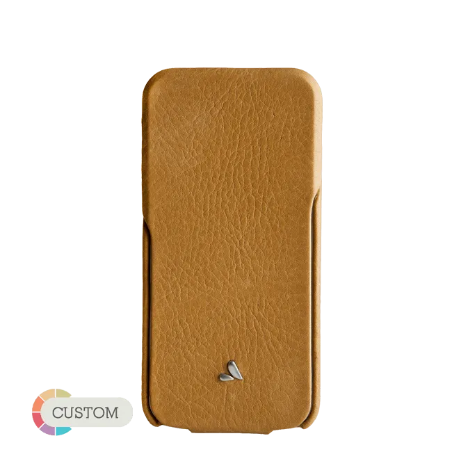 Customizable Top Flip - Premium Leather iPhone 5s Cases