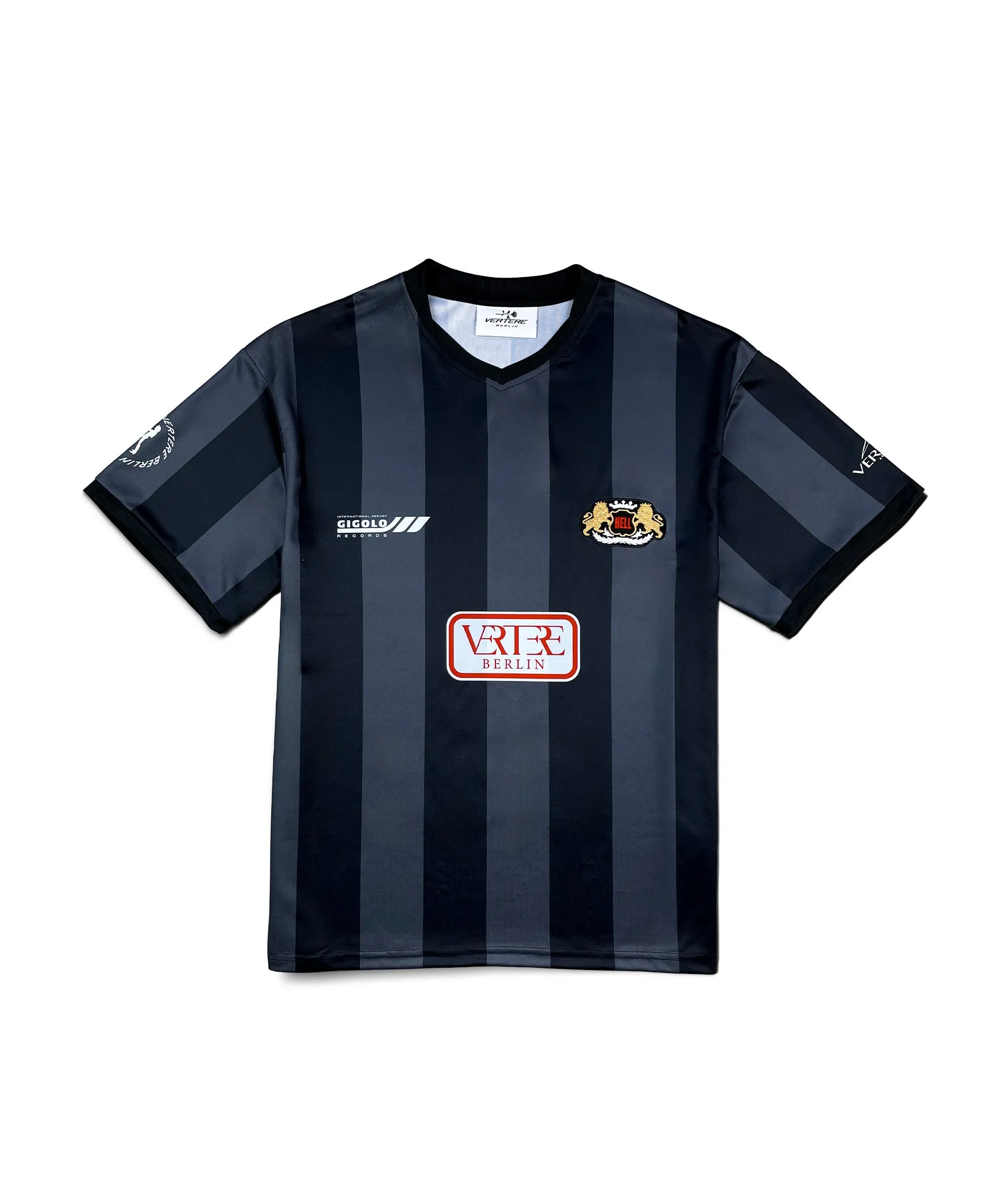 DJ HELL SOCCER JERSEY - BLACK