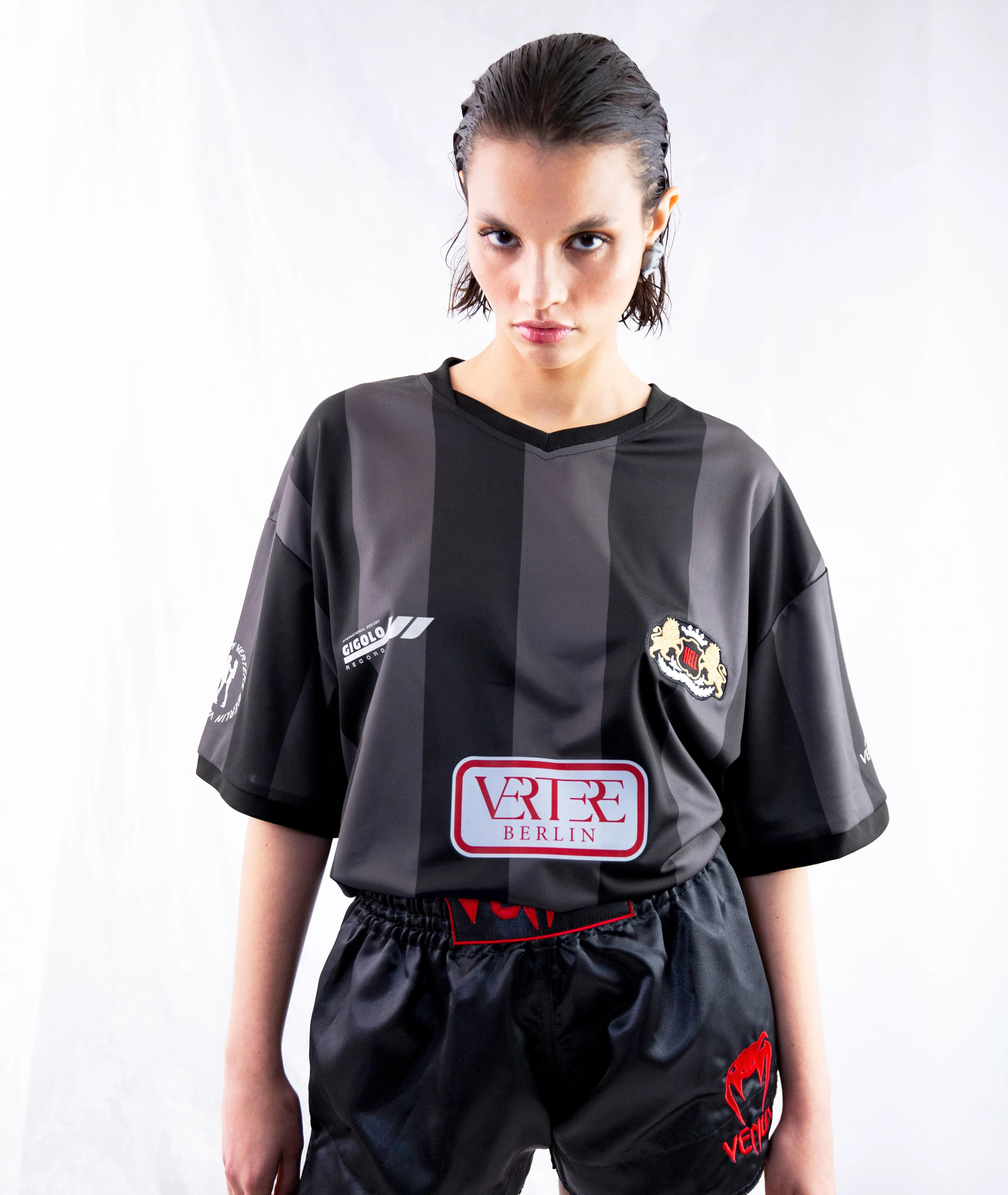 DJ HELL SOCCER JERSEY - BLACK