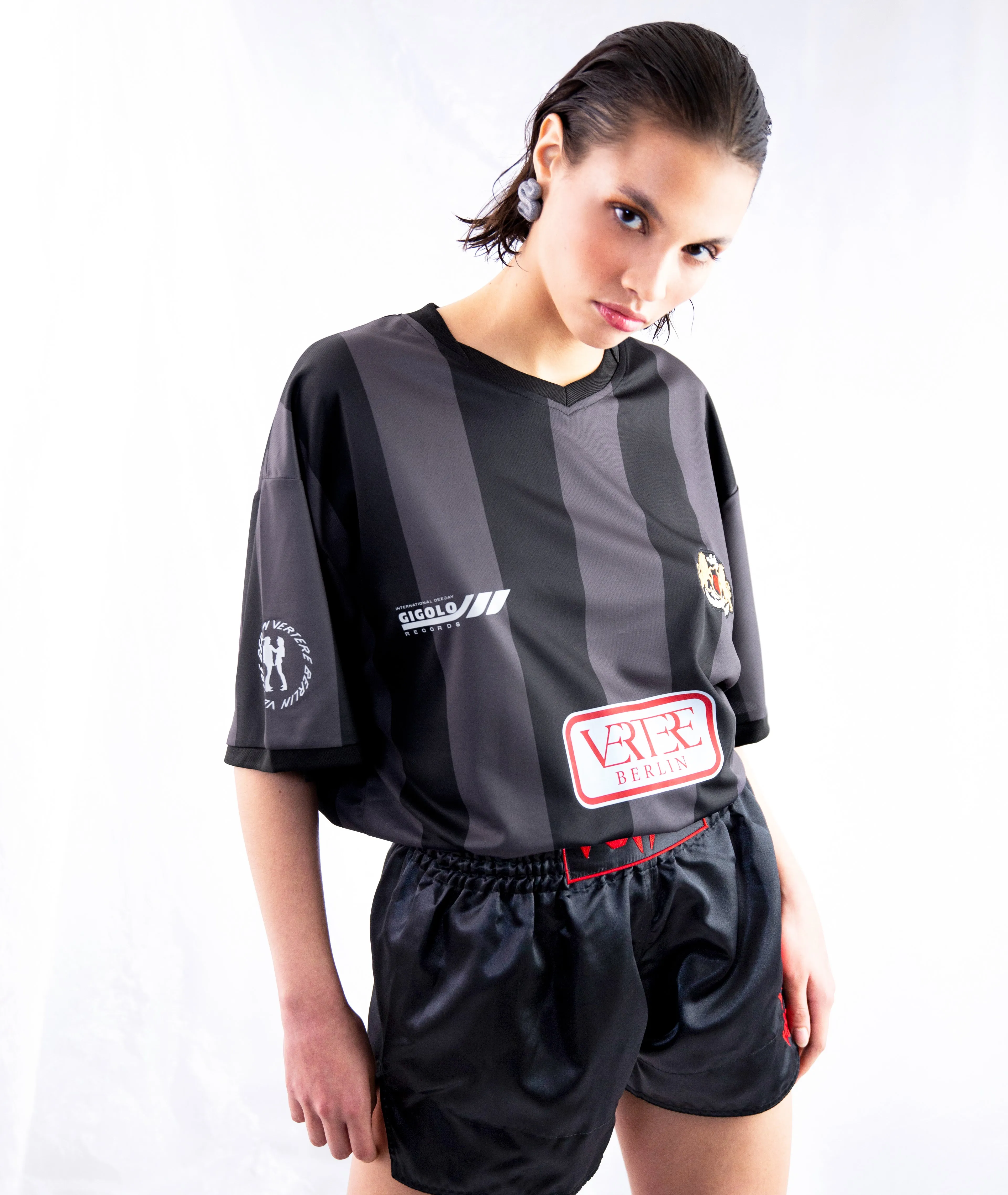 DJ HELL SOCCER JERSEY - BLACK