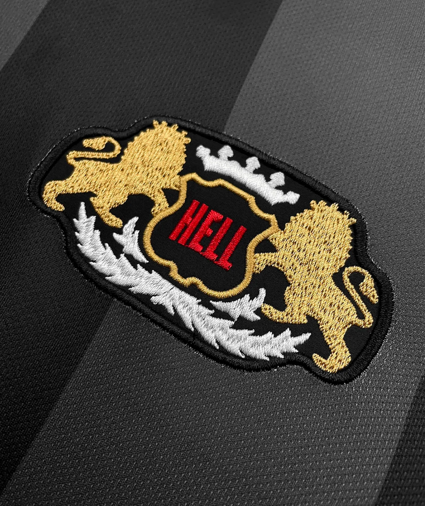 DJ HELL SOCCER JERSEY - BLACK