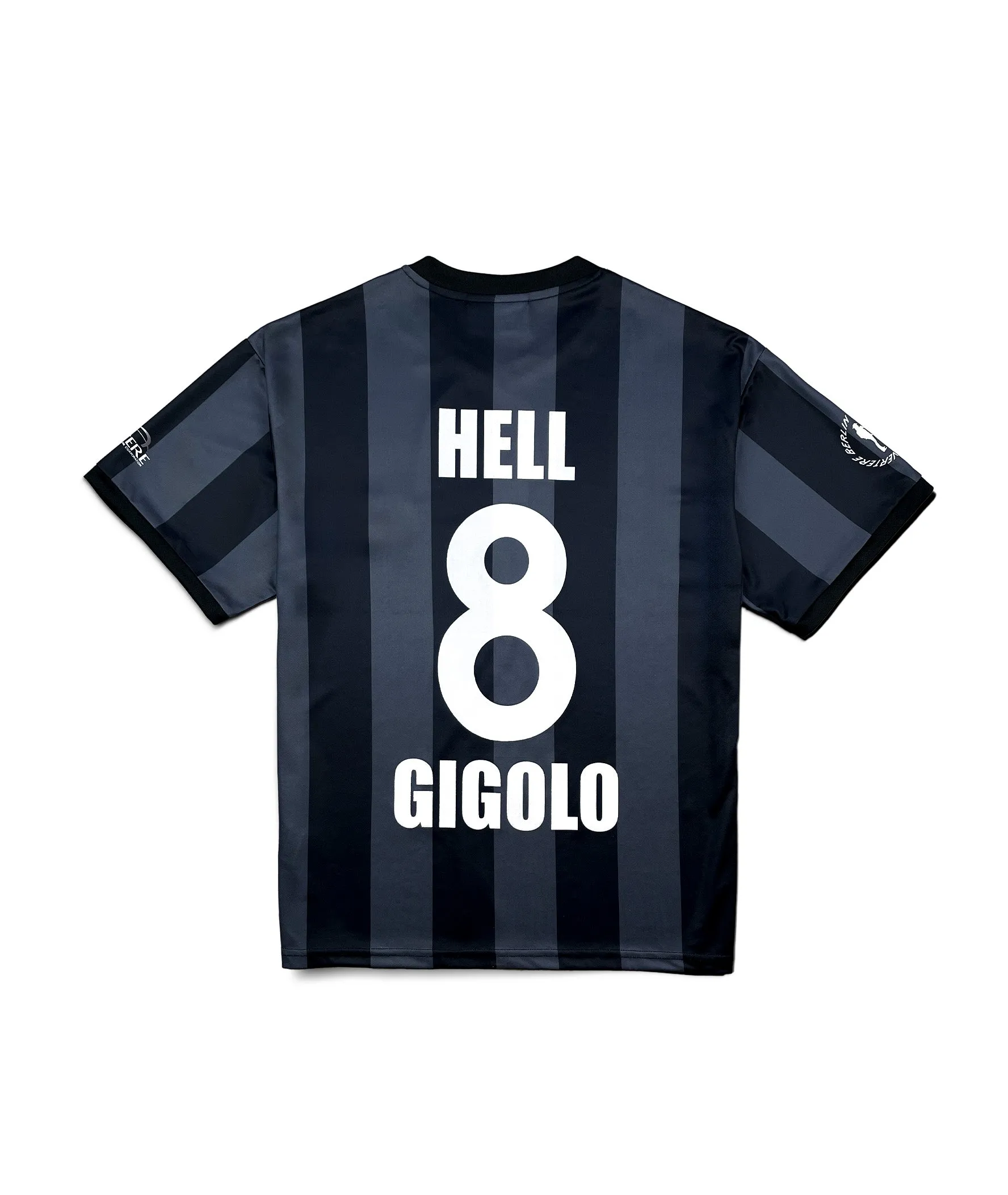 DJ HELL SOCCER JERSEY - BLACK