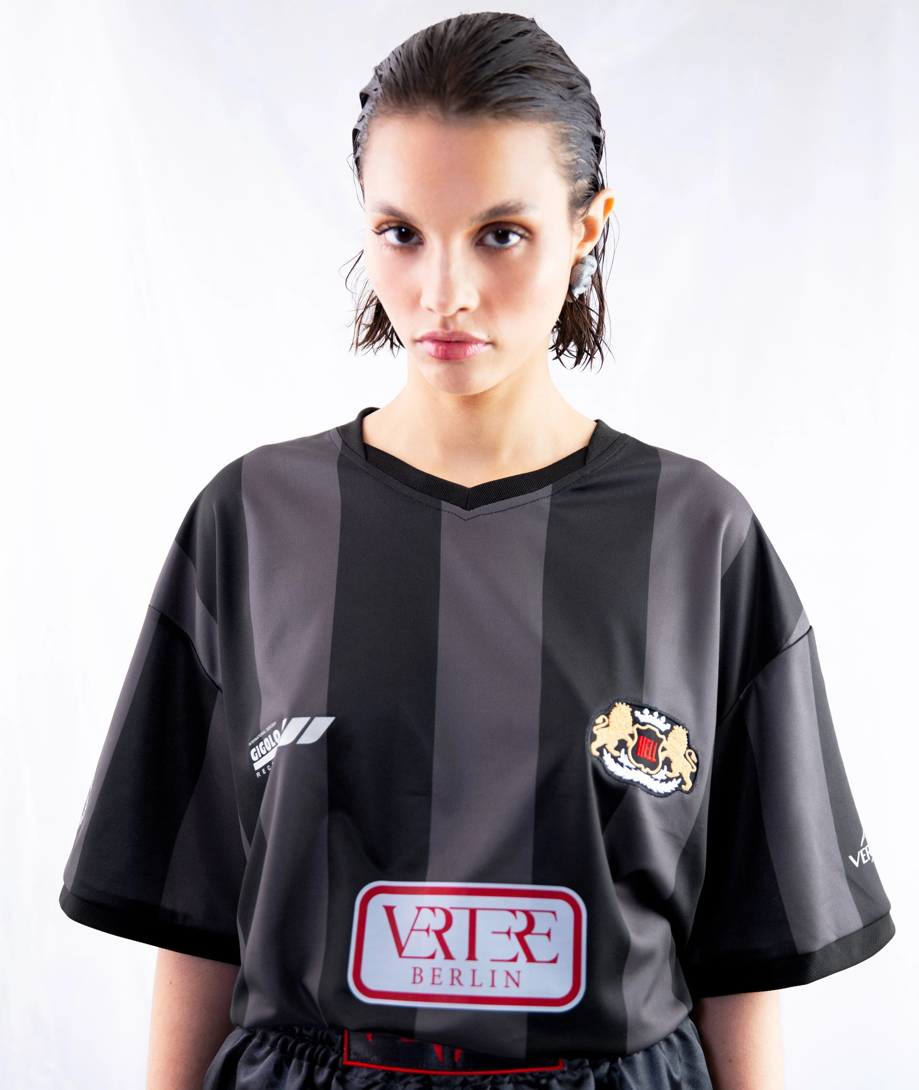 DJ HELL SOCCER JERSEY - BLACK