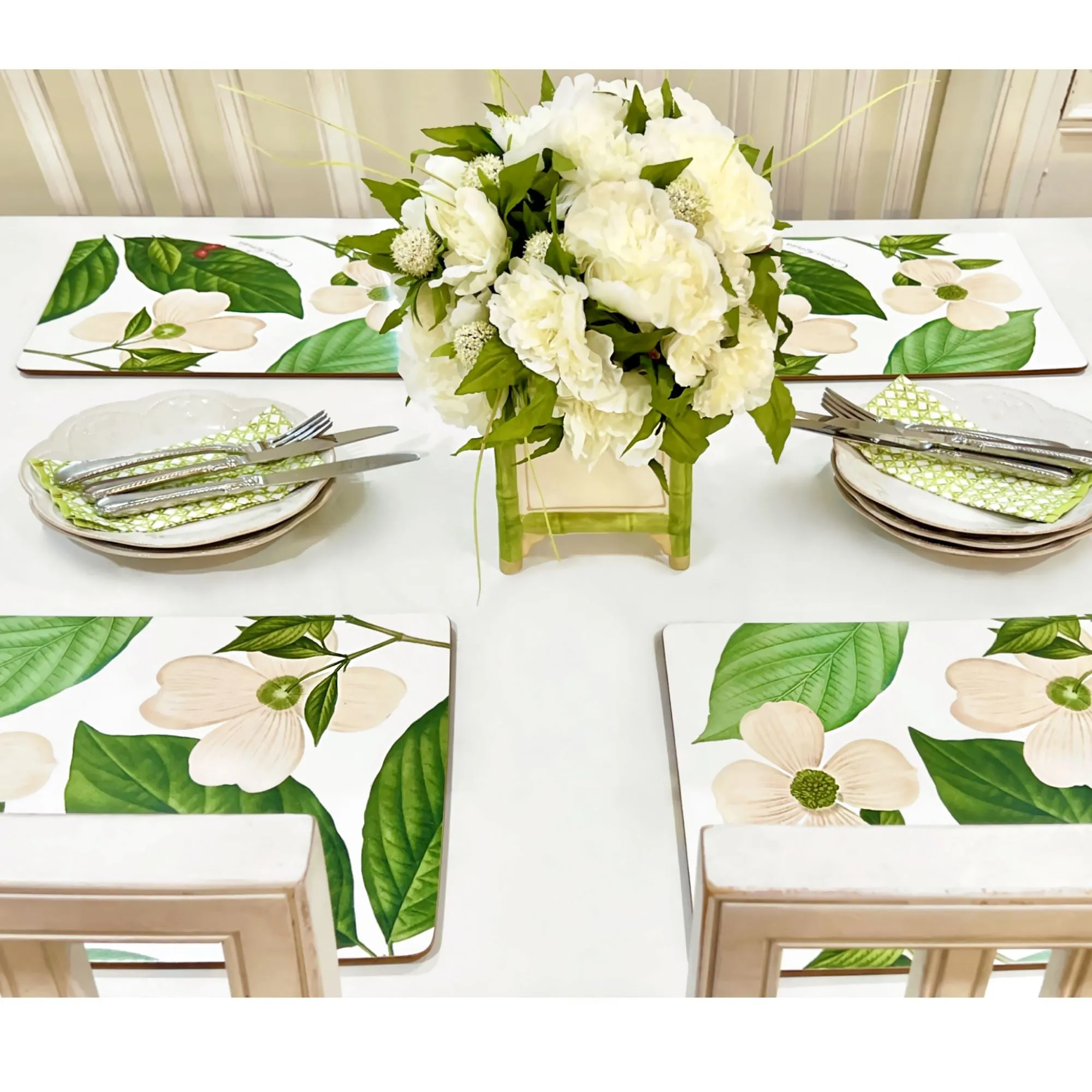 Dogwood Board Placemats - Set of 4