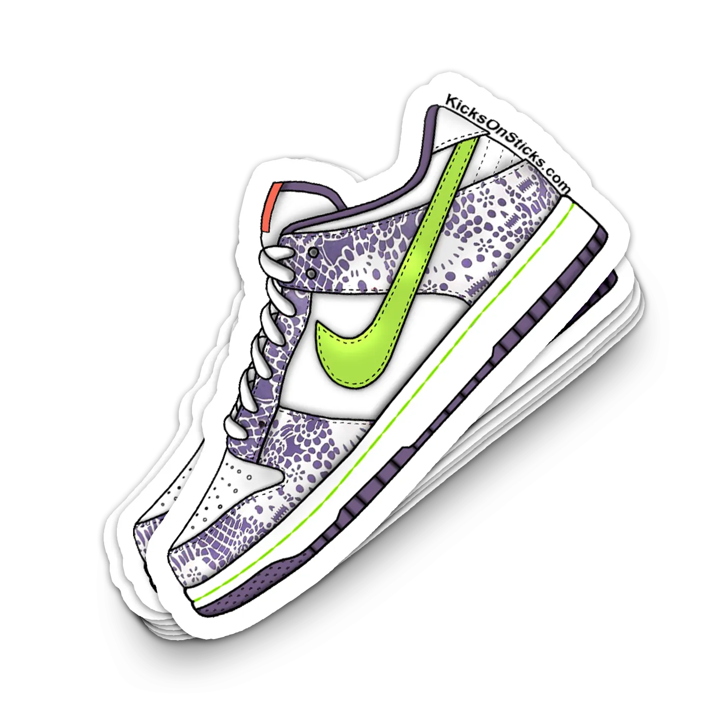 Dunk Low "DOTD" Sneaker Sticker