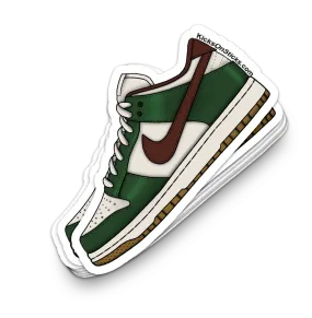 Dunk Low "Gorge Green" Sneaker Sticker