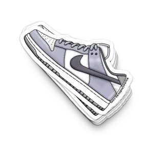 Dunk Low "Light Carbon" Sneaker Sticker