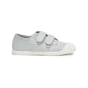 ECO-Friendly Canvas Double Sneaker in Grey