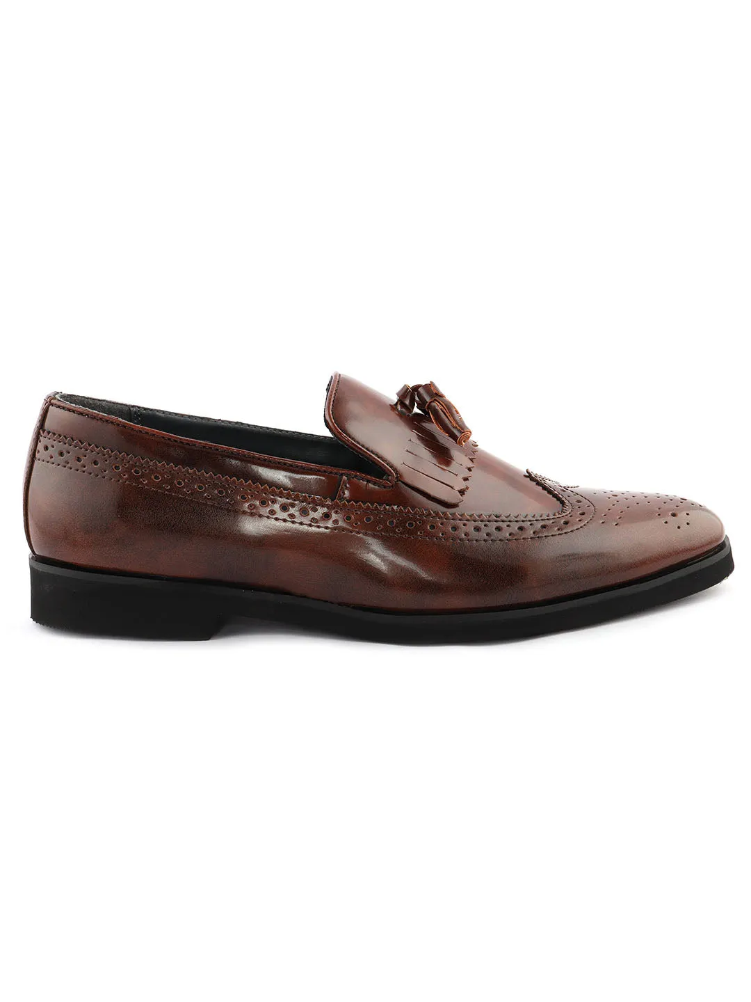 Eden Kilt Tassel Loafers