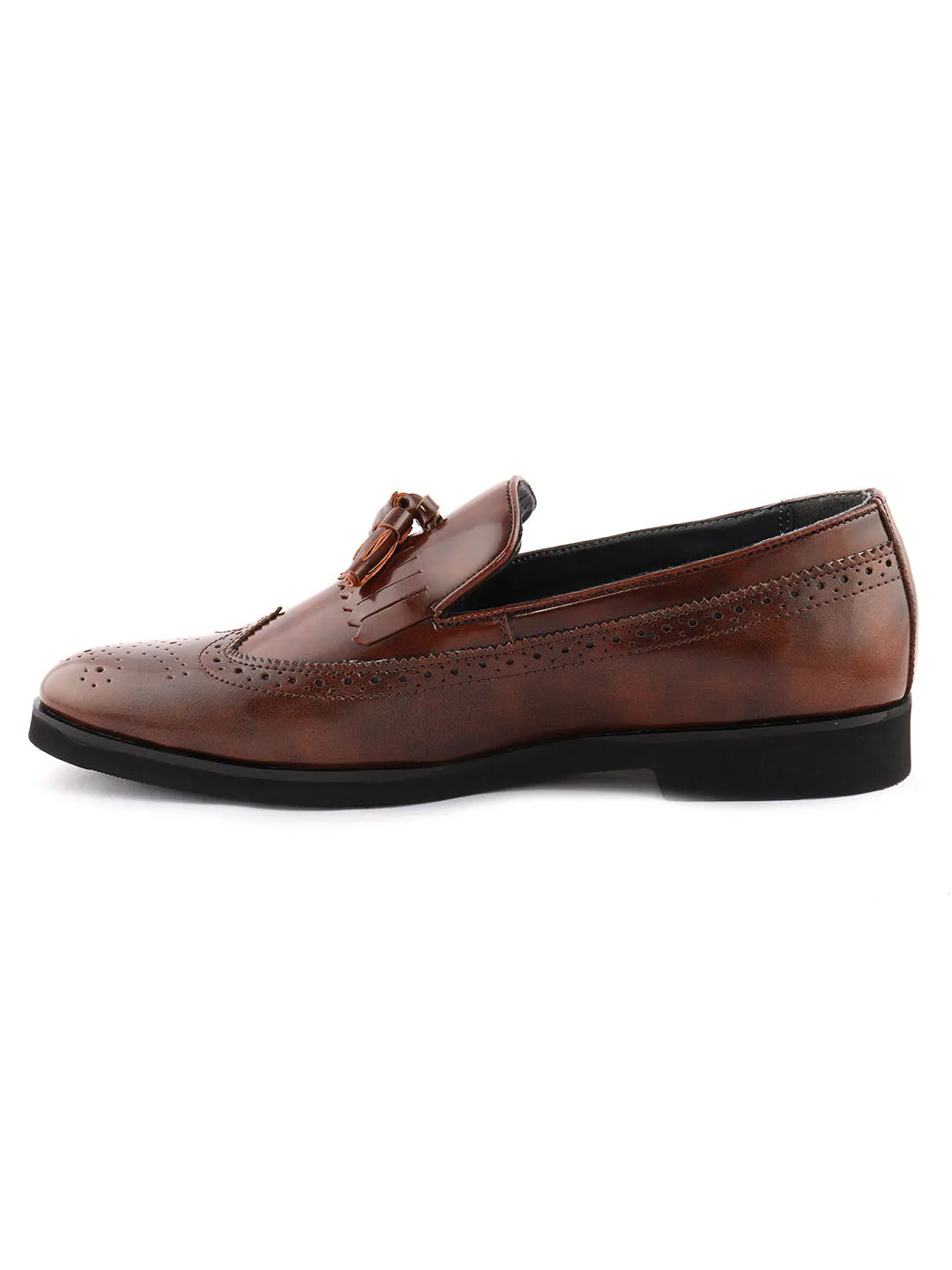 Eden Kilt Tassel Loafers