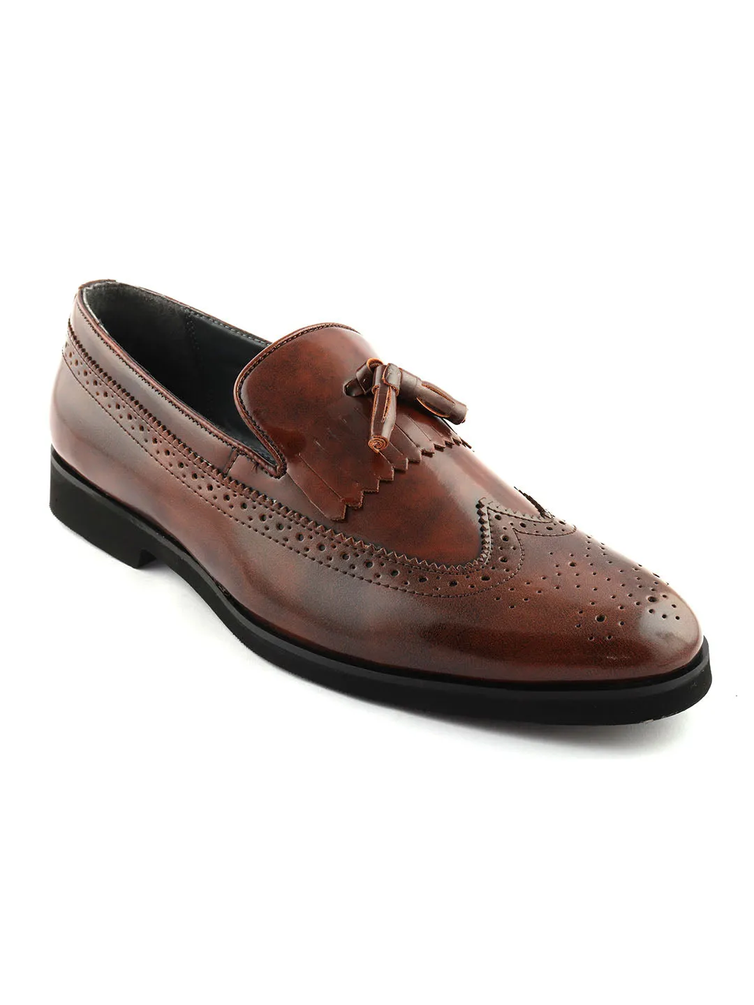 Eden Kilt Tassel Loafers