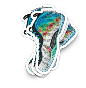 Foamposite "Weatherman" Sneaker Sticker