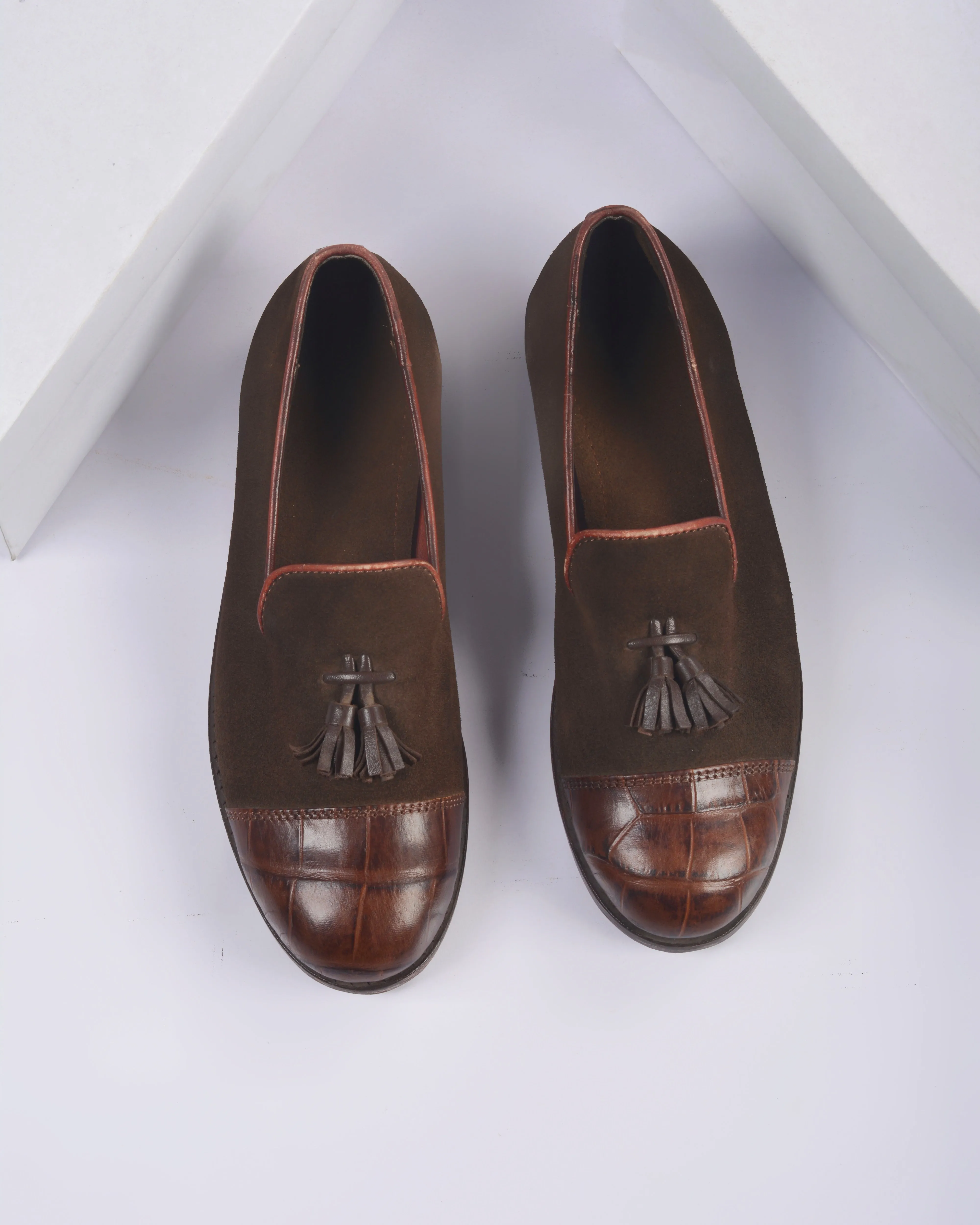 Footprint TASSEL LOAFERS BROWN