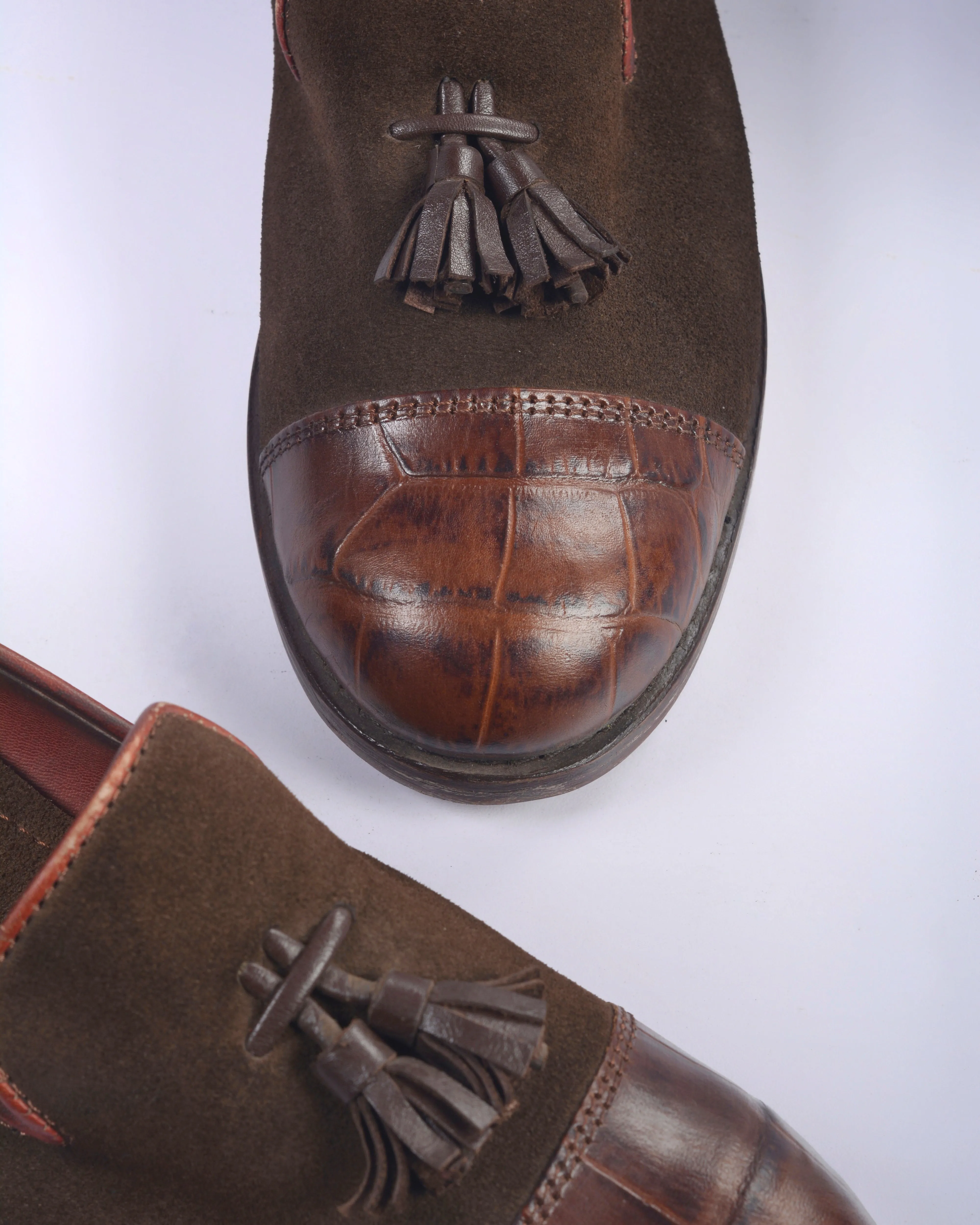 Footprint TASSEL LOAFERS BROWN